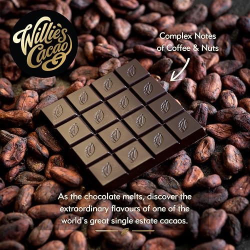 Willie's Cacao - Rio Caribe 72% Dark Chocolate Bar - 50g - Nutty, Coffee Notes 7