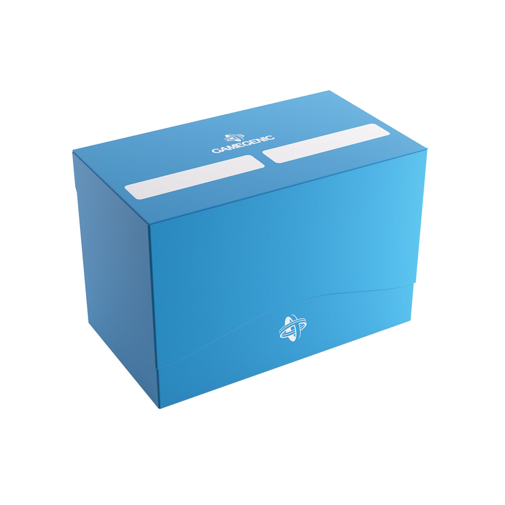 Gamegenic Double Deck Holder 200+ XL Blue Card Storage Box with Cobra Neck Technology 1