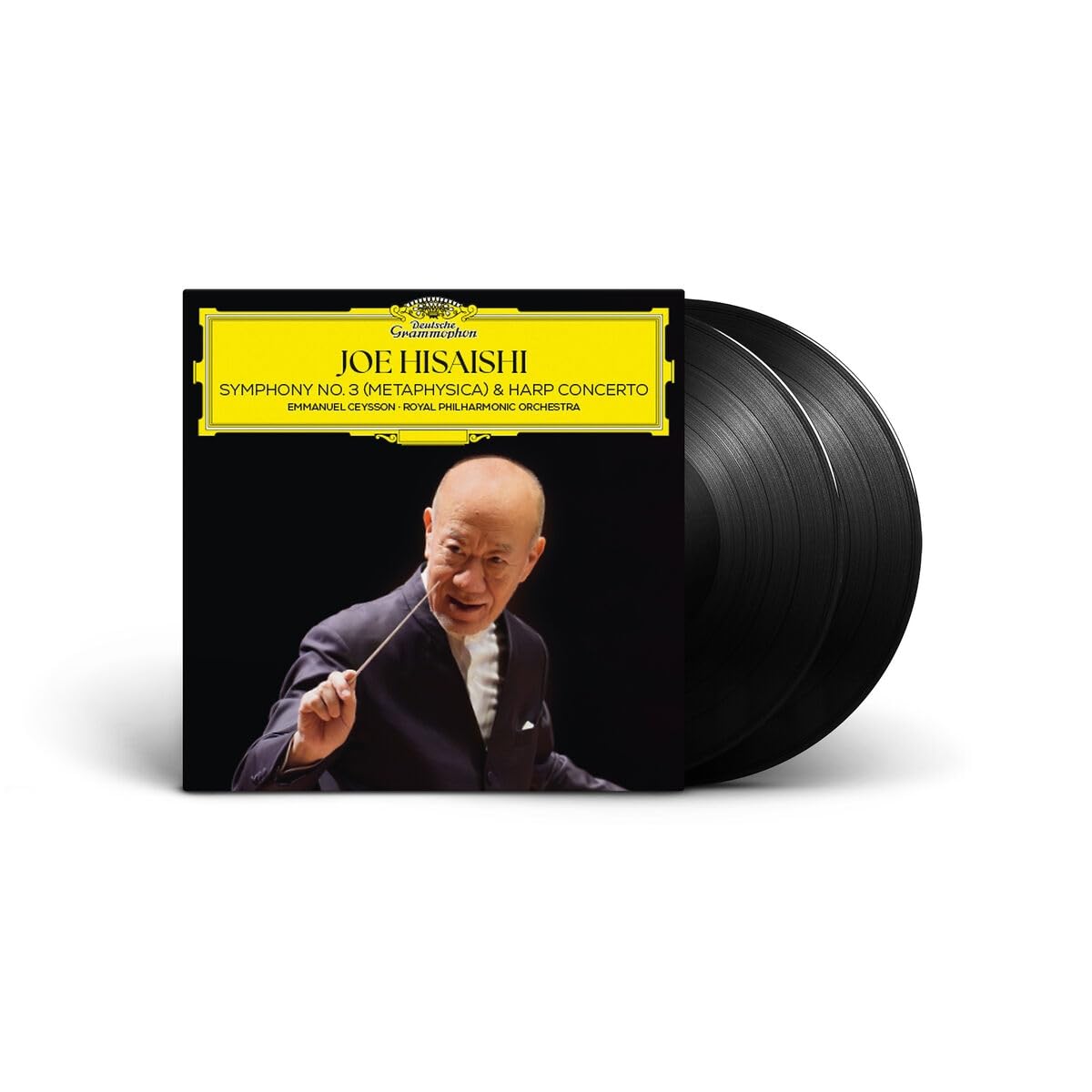 Joe Hisaishi - Symphony No.3 (Metaphysica) & Harp Concerto [2LP Vinyl] 1