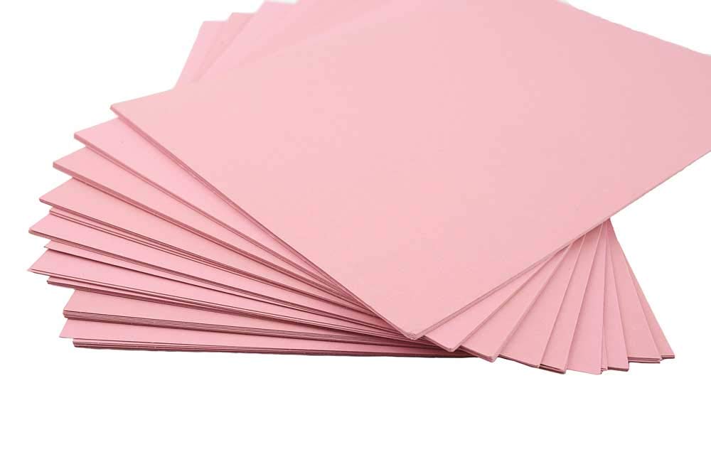 House of Card & Paper A4 220 GSM Coloured Card - Pastel Pink | 100 Sheets 1