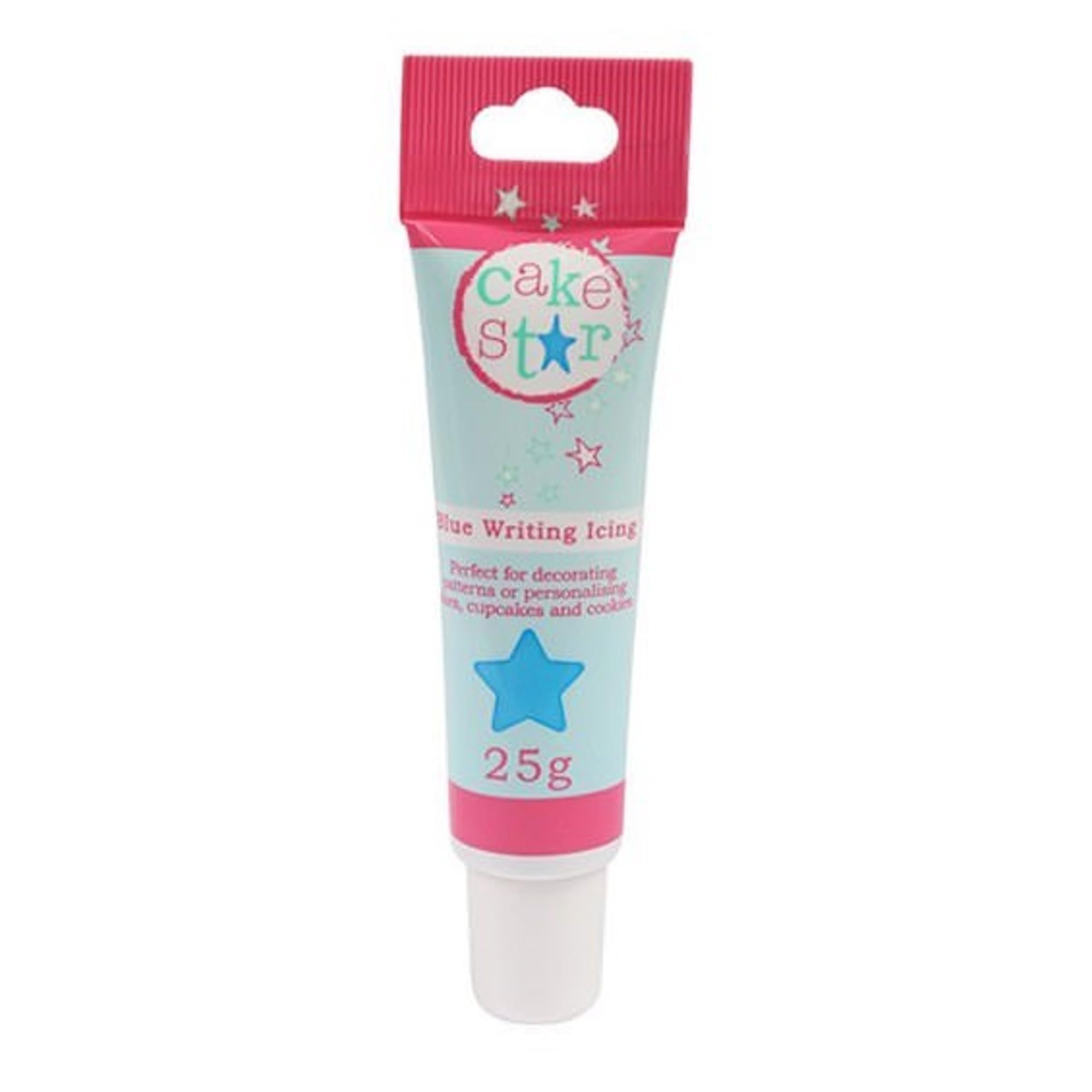 Cake Star - Writing Icing Tube, Ready-to-Use Edible Icing for Cake Decorating, 5 Colors Including Blue 4
