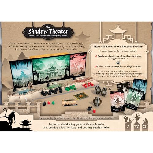 Space Cowboys The Shadow Theater: The Legend of the Monkey King Board Game (ASMSCLRS01EN)