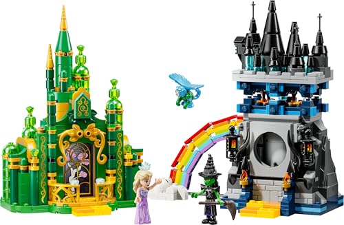 LEGO Wicked Emerald City & Kiamo Ko Castle Playset - 860-Piece Building Set for Kids 9+ 18