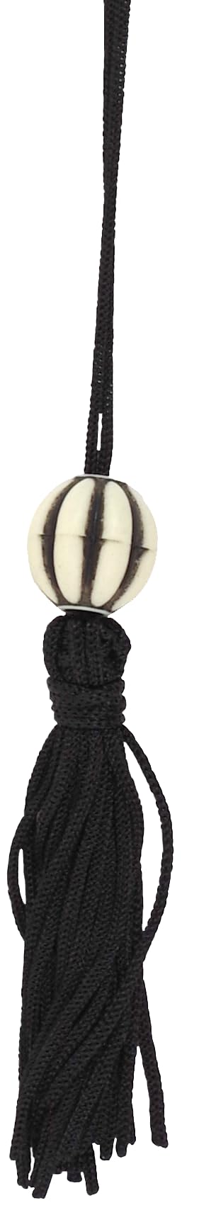 Peter Pauper Press Coffee & Books Beaded Bookmark - Cardstock, Black/White, Includes Ruler 2