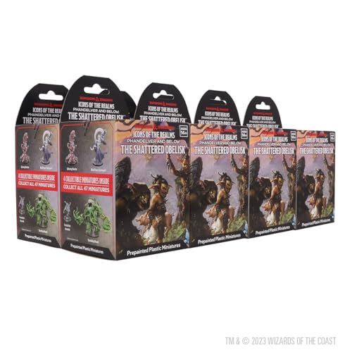 WizKids Dungeons & Dragons Icons of the Realms Phandelver and Below: The Shattered Obelisk Miniatures Booster Brick (230097)