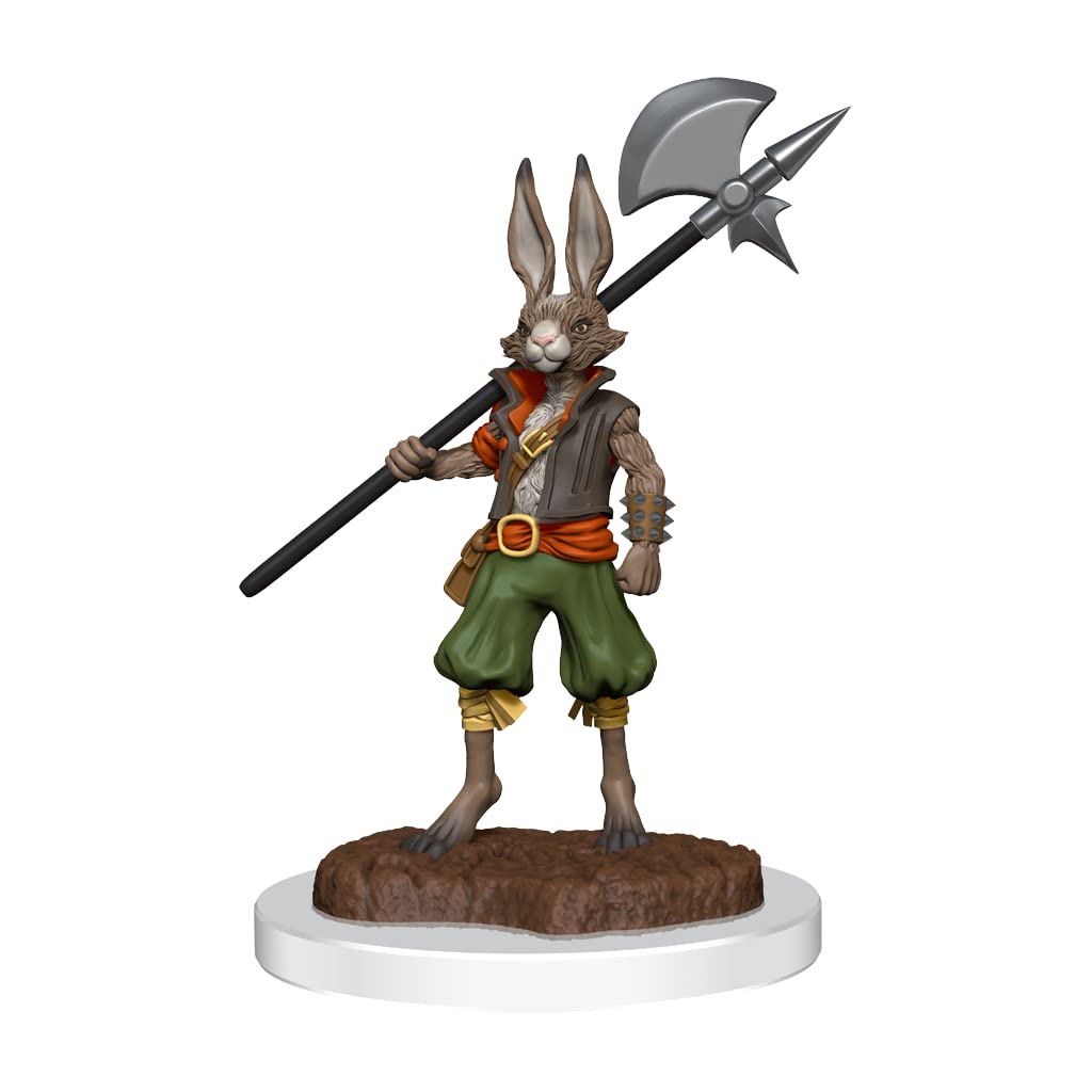 WizKids Nolzur's Marvelous Miniatures - Harengon Brigands (2 Units) | Plastic | Ready to Paint 1