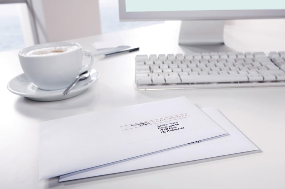 AVERY Self Adhesive Address Mailing Labels for Laser Printers | 14 Labels/Sheet, 40 Sheets, 560 Total
