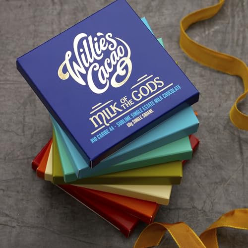 Willie's Cacao Bar - Sea Flakes, Milk Chocolate with Cornish Salt - 50g 7