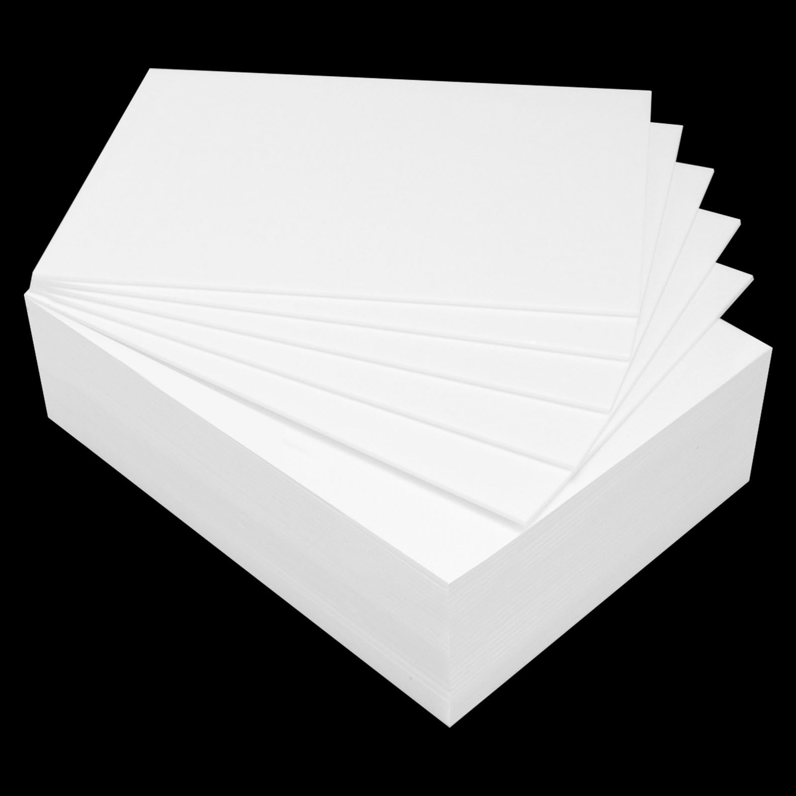 ASelected White Foam Boards - 10 Pack | A4 Size | 3mm Thick