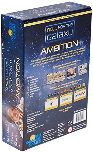 Rio Grande Games Ambition Roll for The Galaxy Expansion Dice Game (RIO520)