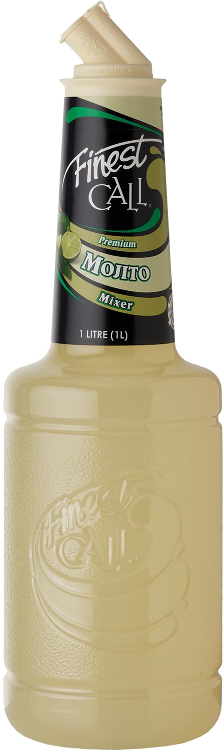 Finest Call Mojito Cocktail Mixer - Non-Alcoholic, Made with Persian & Key Limes | 1 Litre