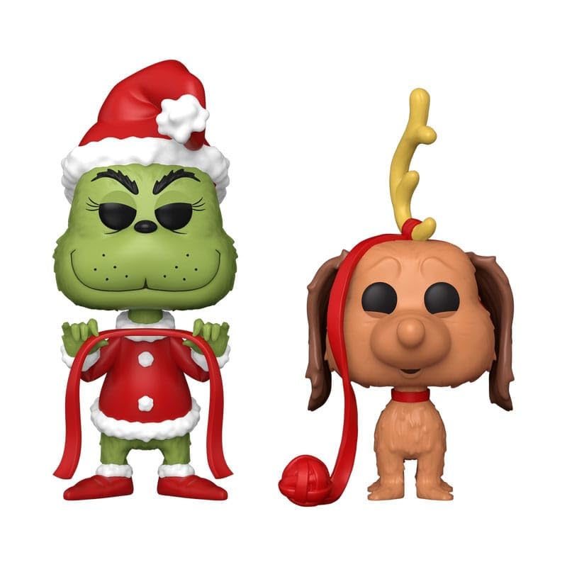 Funko Pop! Books How the Grinch Stole Christmas - The Grinch with Max Vinyl Figure 2-Pack (72505) 1