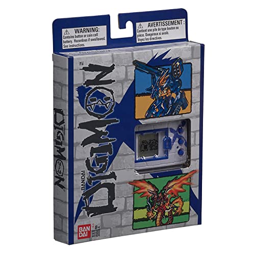 DigimonX Virtual Monster Pet Device - White & Blue 41922NP 4