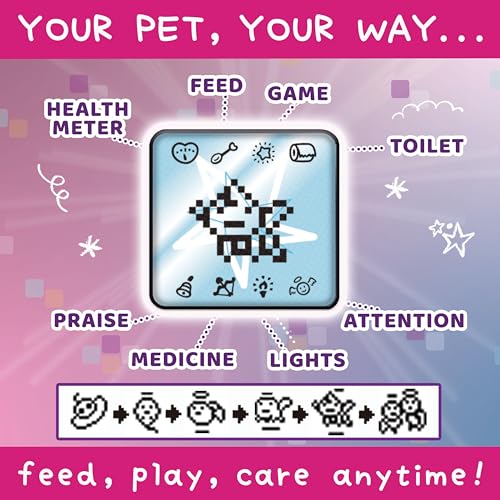 Bandai Tamagotchi Original Angel Tiara Digital Pet | Ages 8+ 4