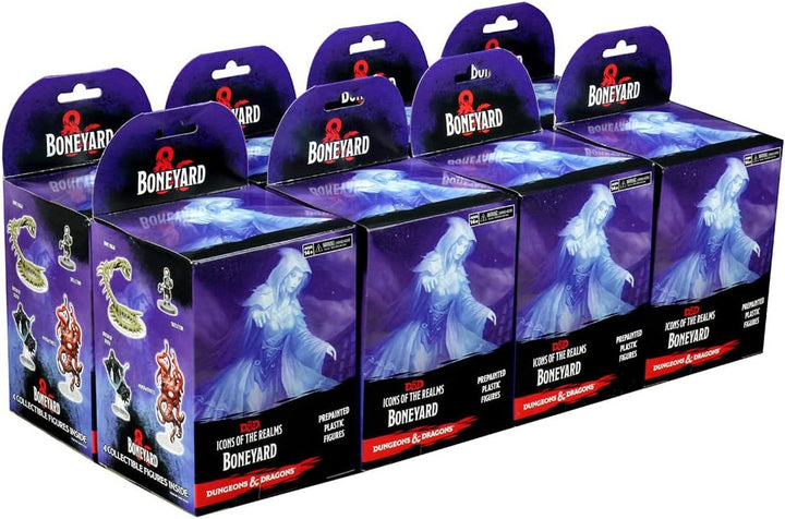 WizKids Dungeons & Dragons Icons of The Realms: Boneyard Miniatures Booster Brick (96036)