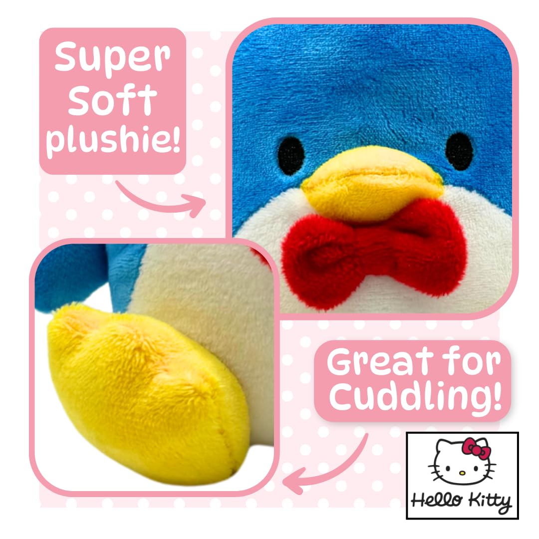 Tuxedo Sam 15cm Sitting Plush - Official Sanrio Hello Kitty & Friends Character Toy 9