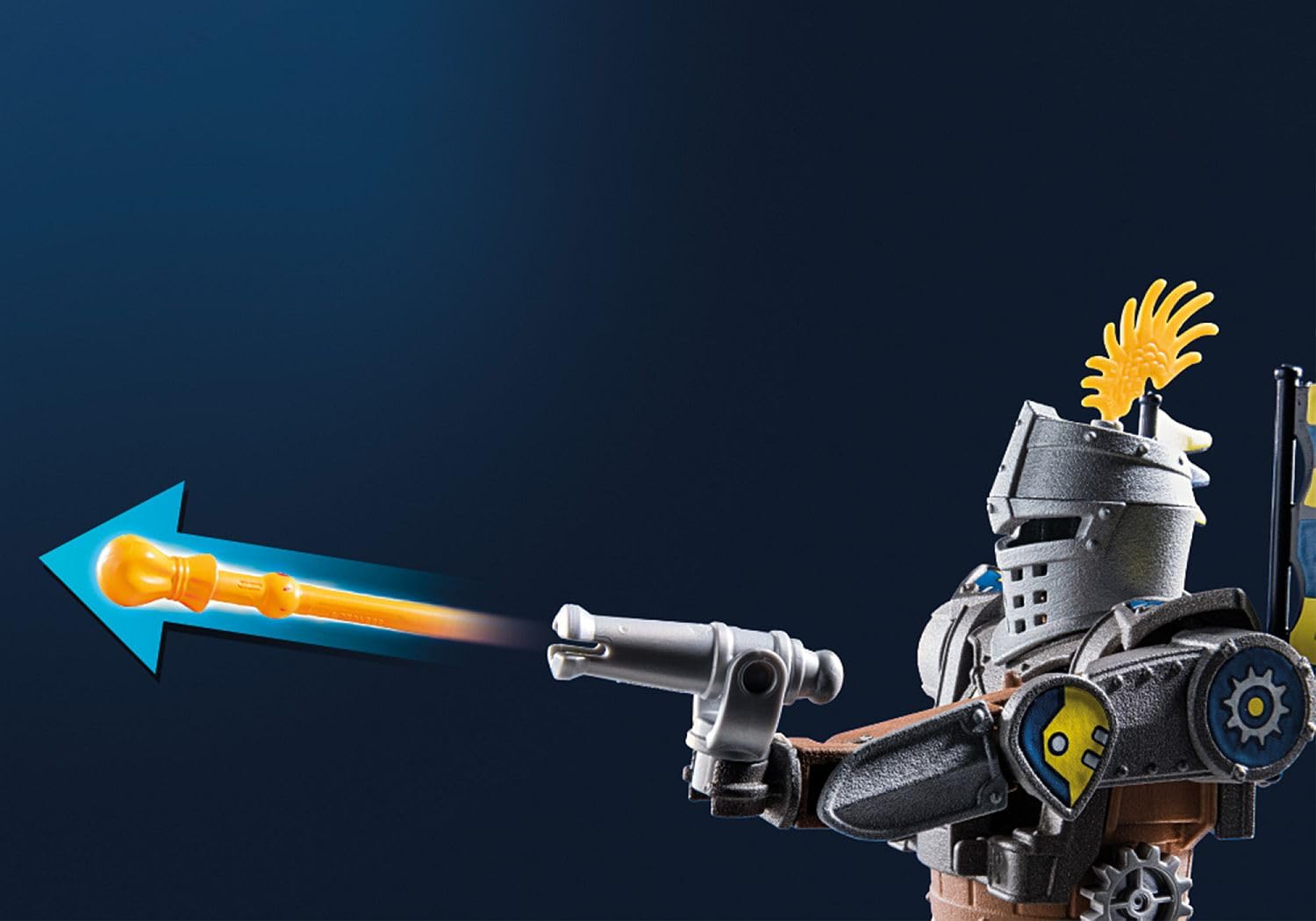 Playmobil 71300 Novelmore Combat Robot Playset - Knight Gizmo Crafton with Action Figure & Accessories, Ages 4+