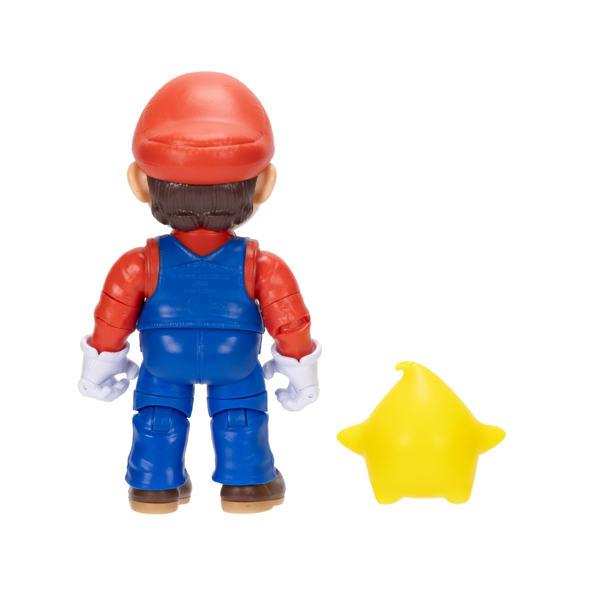 Jakks Pacific Super Mario Galaxy Movie Mario Action Figure | 5-inch | Glow in the Dark Luma Accessory 9