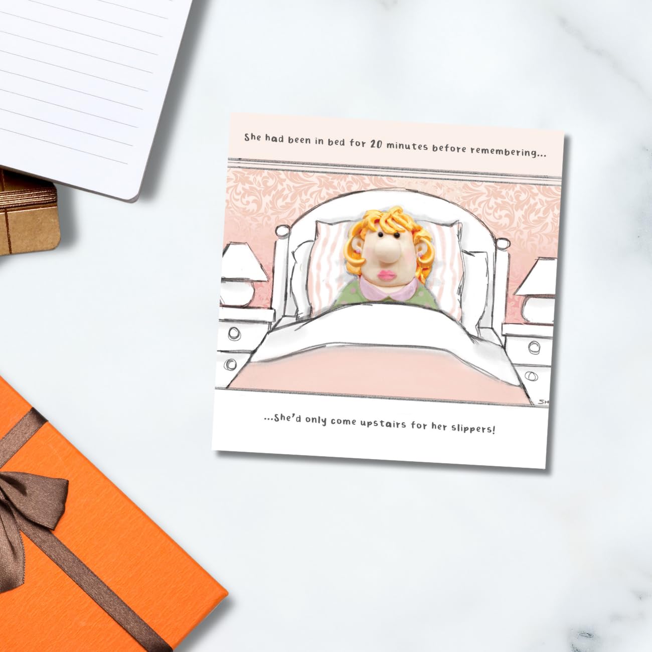 Emotional Rescue Funny Birthday Card for Her - Iconic Image & Humour | 6 x 6 inches