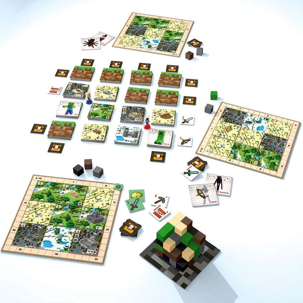 Ravensburger Minecraft Builders & Biomes Strategy Board Game – Base Game for 2-4 Players 2