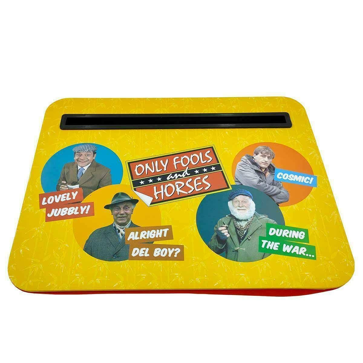 HOX Only Fools & Horses Lap Tray - Tablet Slot & Cushion | Polypropylene | Multicolor 1