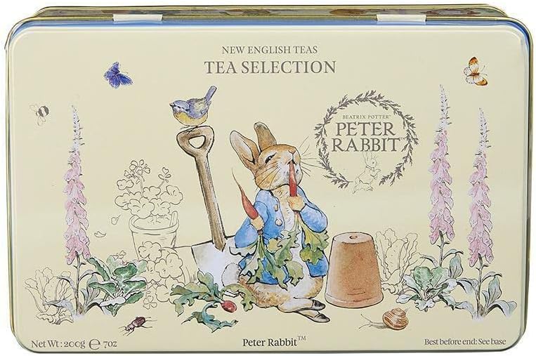 New English Teas - Peter Rabbit Gift Tea Caddy with 100 English Tea Bags