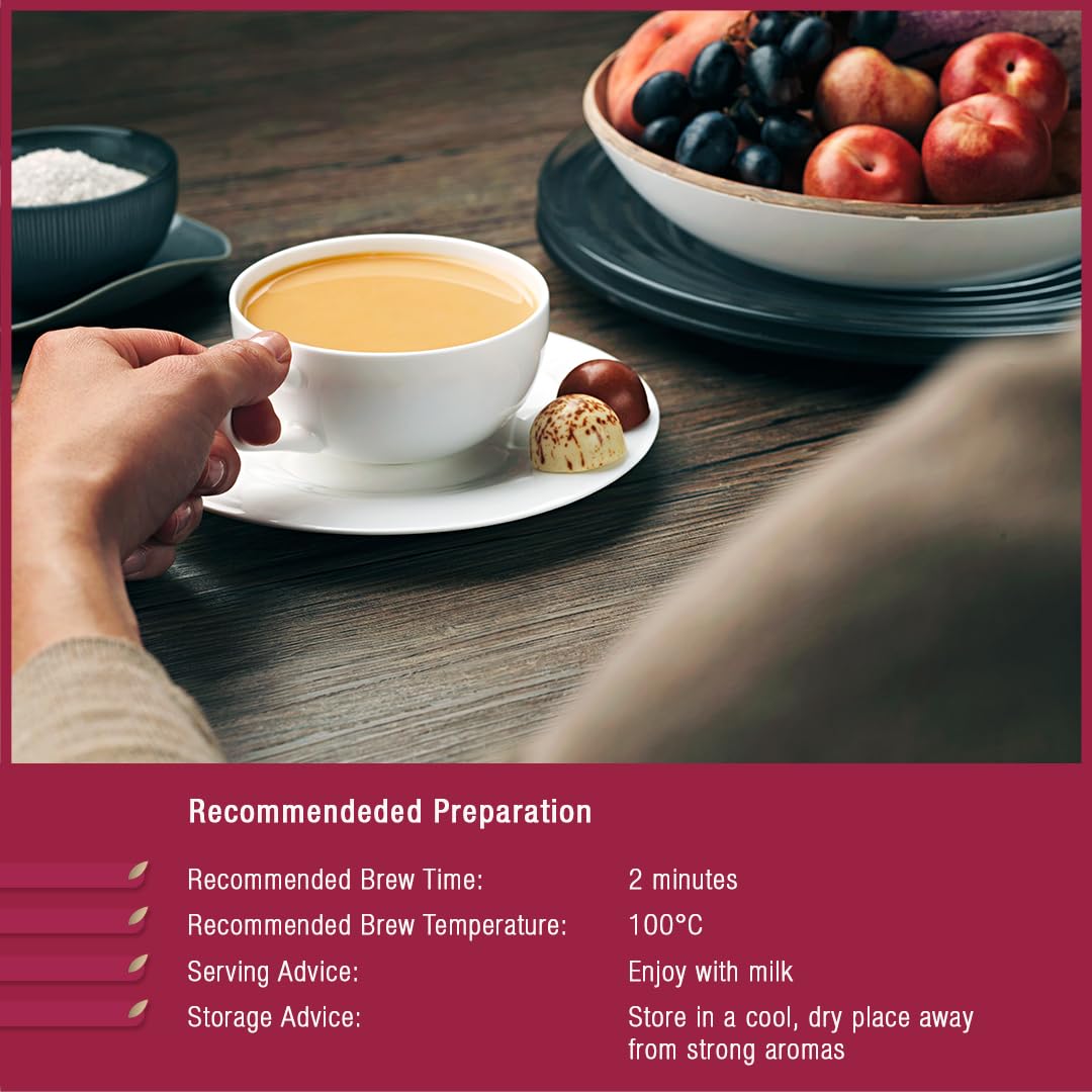Birchall English Breakfast Tea Bags, 100% Fairtrade, Hand-Picked Black Tea from East Africa