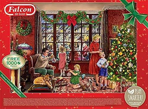 Falcon de luxe - Letters for Santa 1000-Piece Jigsaw Puzzle (2-Pack)