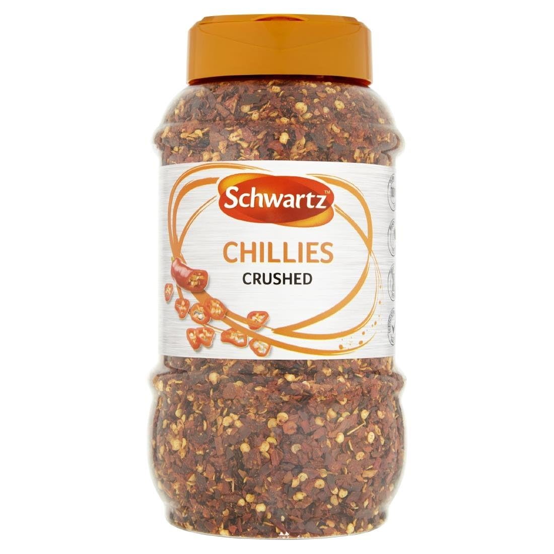 Schwartz Crushed Red Chilli Flakes - Fiery Heat for Curries, Pizza & Stir Fries | 260g 1