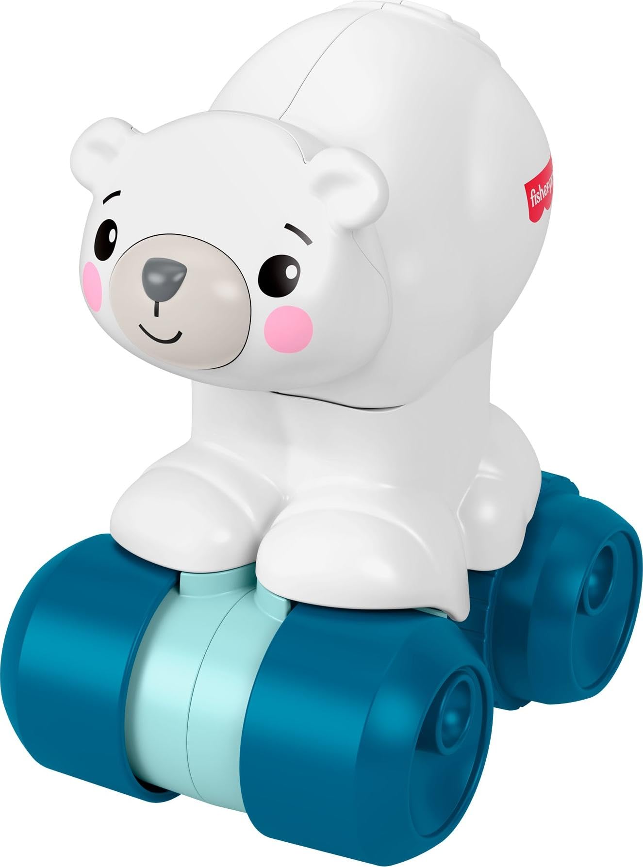 Fisher-Price Crawl-After Polar Bear - Animal-Themed Activity Toy for Babies 9M+ 7
