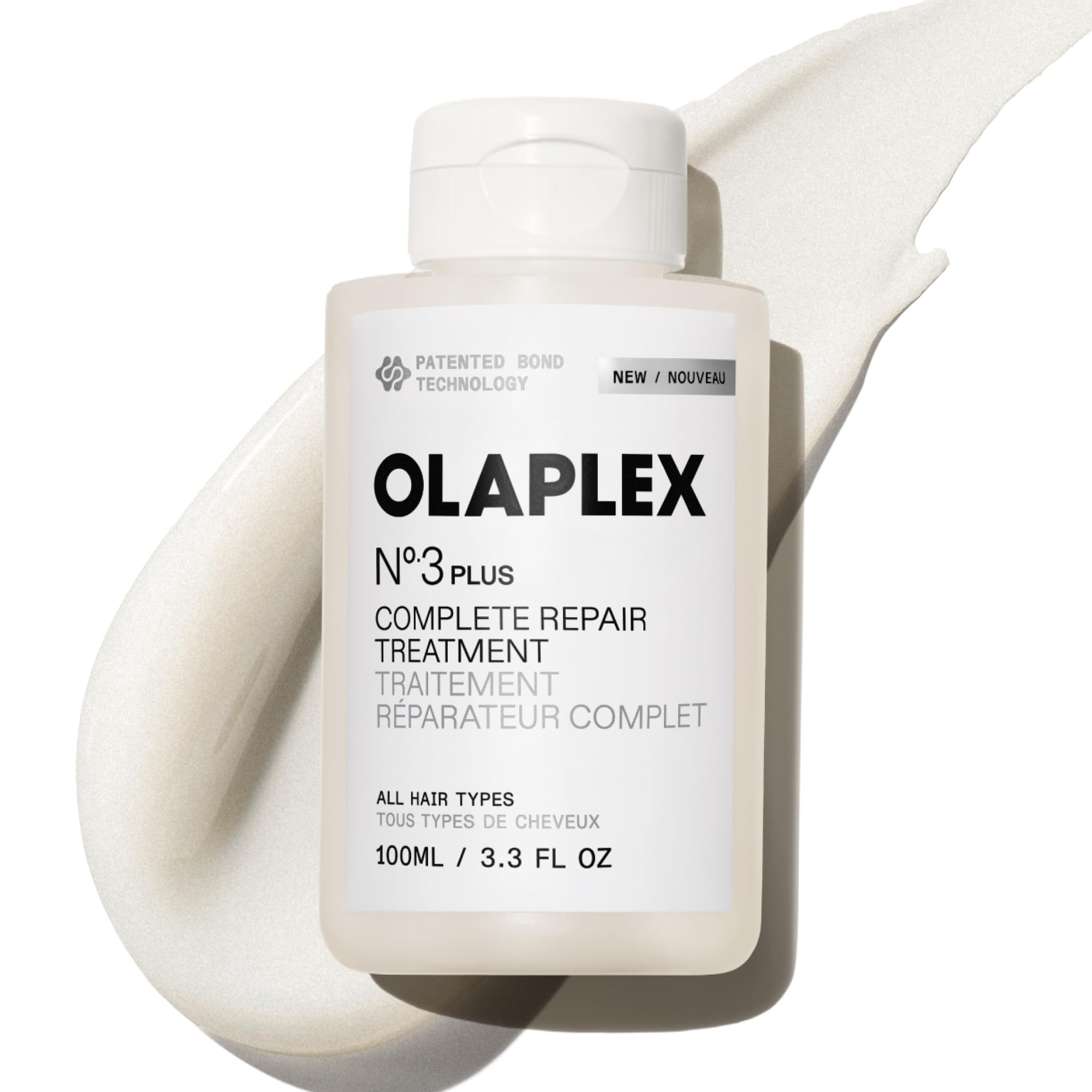 OLAPLEX N°.3PLUS Complete Repair Treatment Pre-Shampoo Cream | 100 ml | Unisex Adult