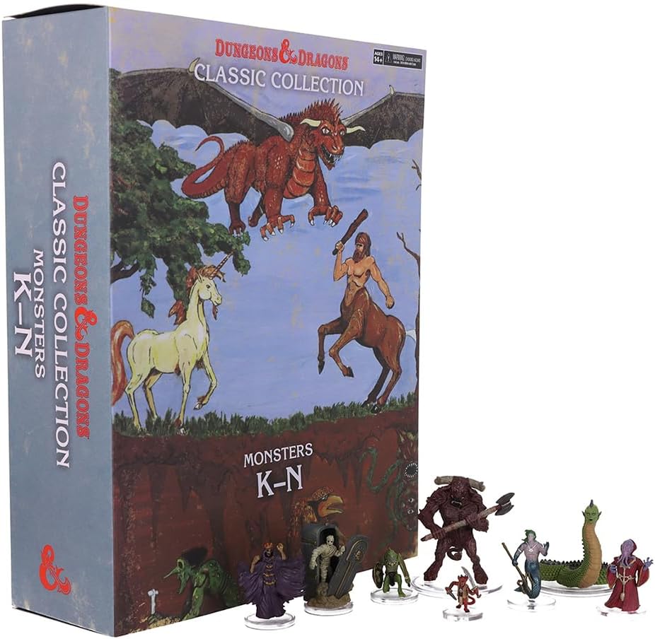 WizKids Dungeons & Dragons Classic Collection Monsters K-N Pre-Painted Miniatures Boxed Set (230803)