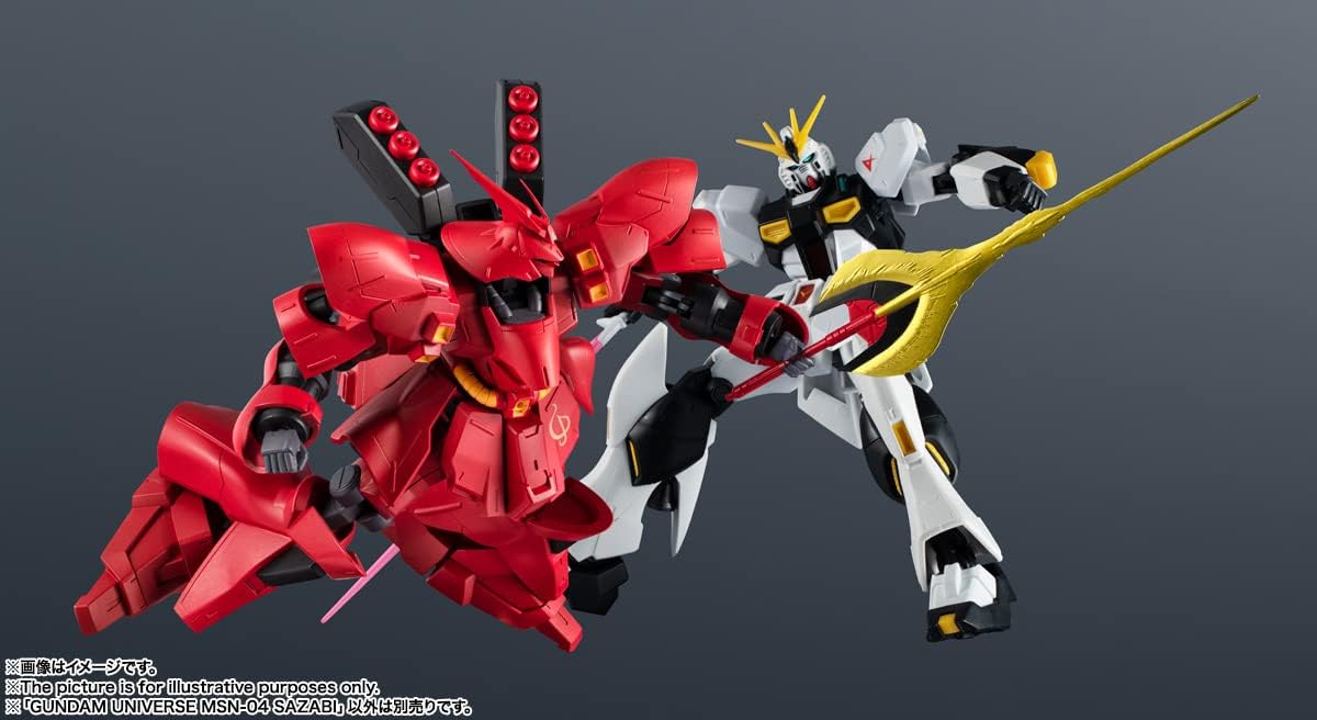 Bandai Tamashii Nations Gundam Universe - MSN-04 Sazabi Action Figure (12275) 8
