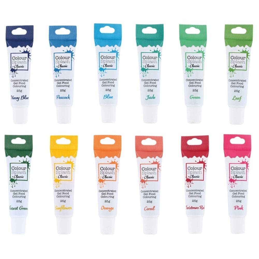 Colour Splash - Food Colouring Gel Tube Edible Highly Concentrated 10