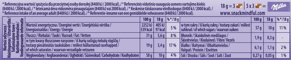 Milka Happy Cows Alpine Milk and White Chocolate Bar - 90 g