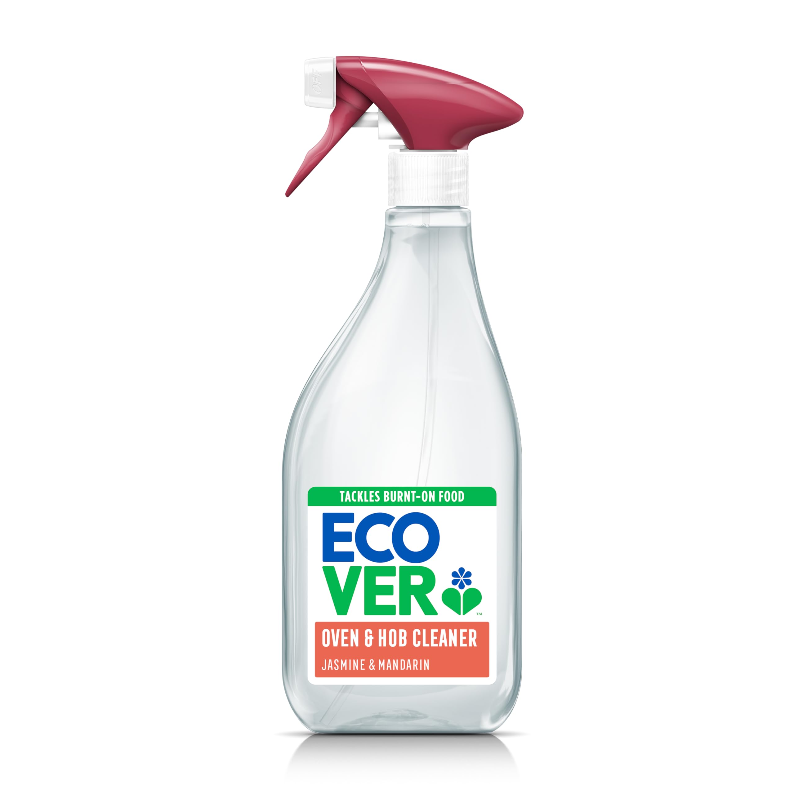 Ecover Oven & Hob Cleaner Spray - Cuts Grease & Burnt Food | 500 ml | Biodegradable