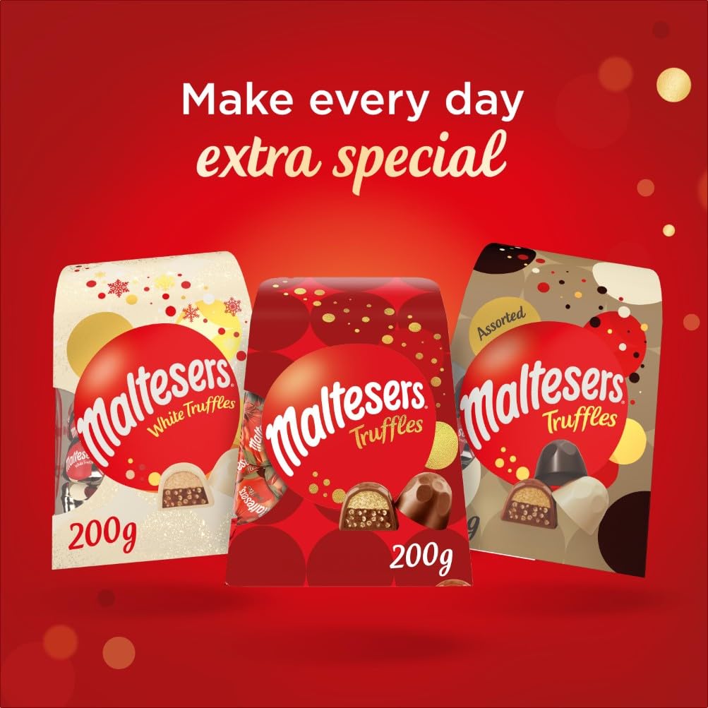 Maltesers Truffles Assorted Chocolate Advent Calendar - 24 Doors with Milk, White & Dark Chocolate 3