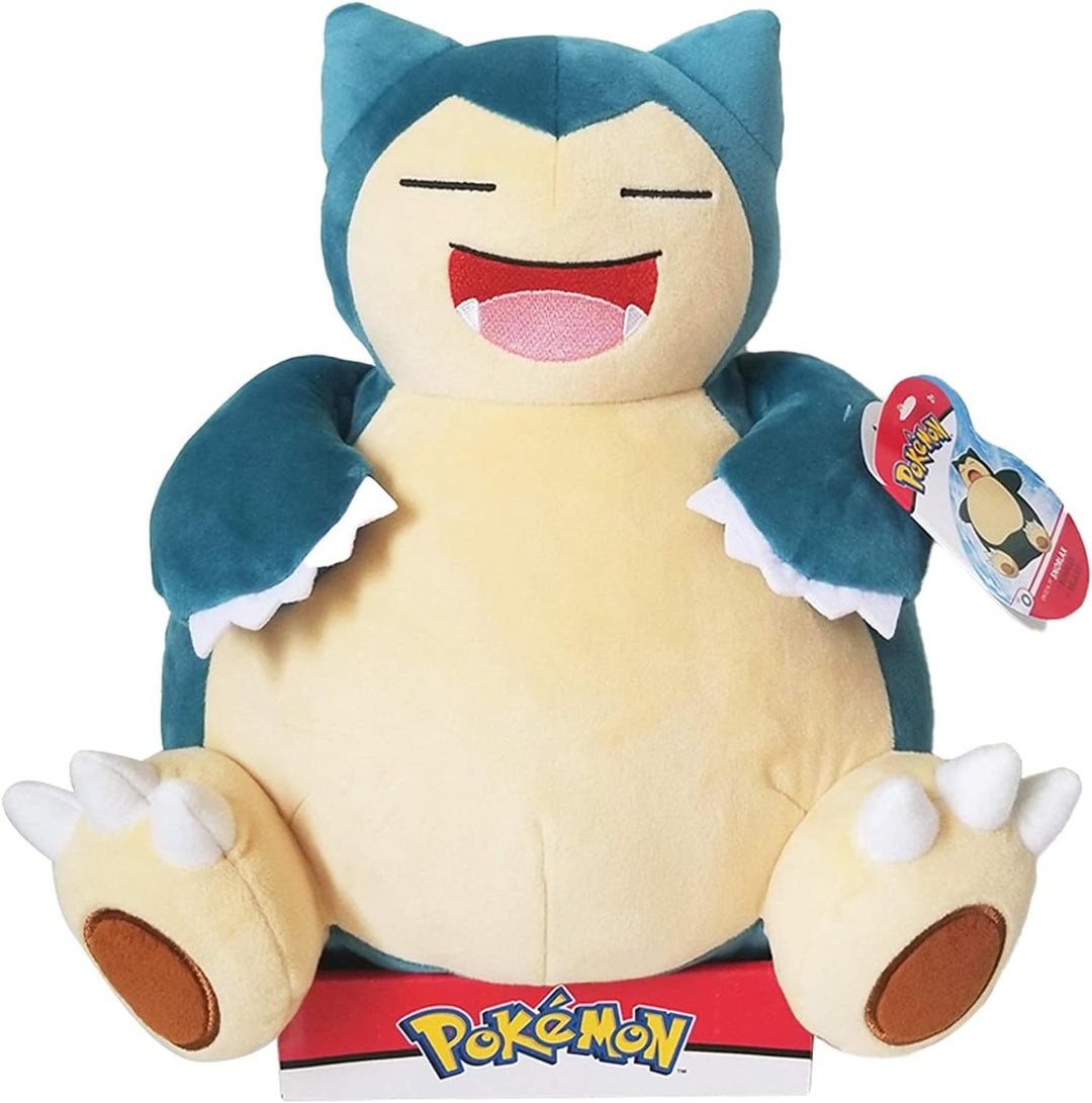 Pokémon Snorlax 12-Inch Plush - Super Soft Stuffed Animal for Ages 3+