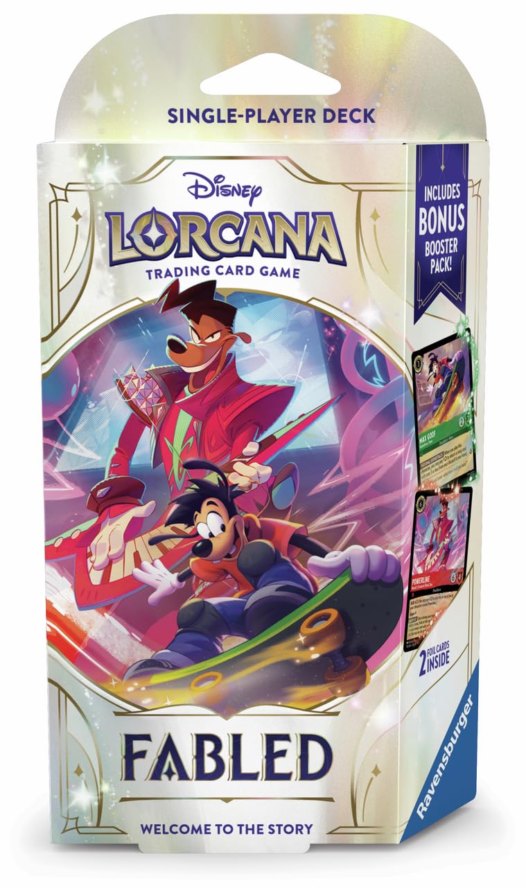 Ravensburger Disney Lorcana Trading Card Game - Starter Deck A - Fabled Set | Ages 8+ 1