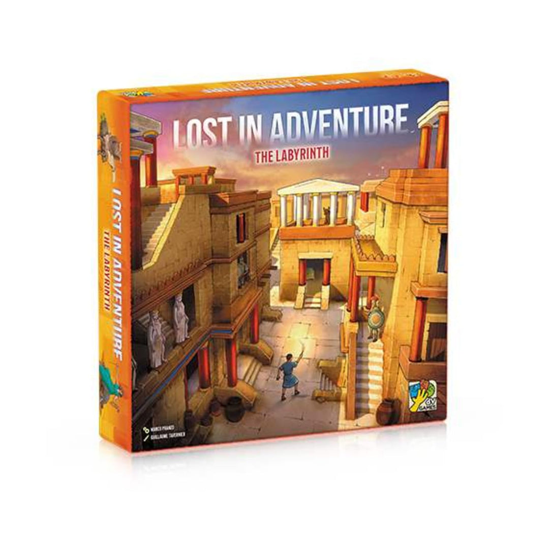 DV Games: Lost in Adventure: The Labyrinth - Board Game for 1 to 4 Players,
