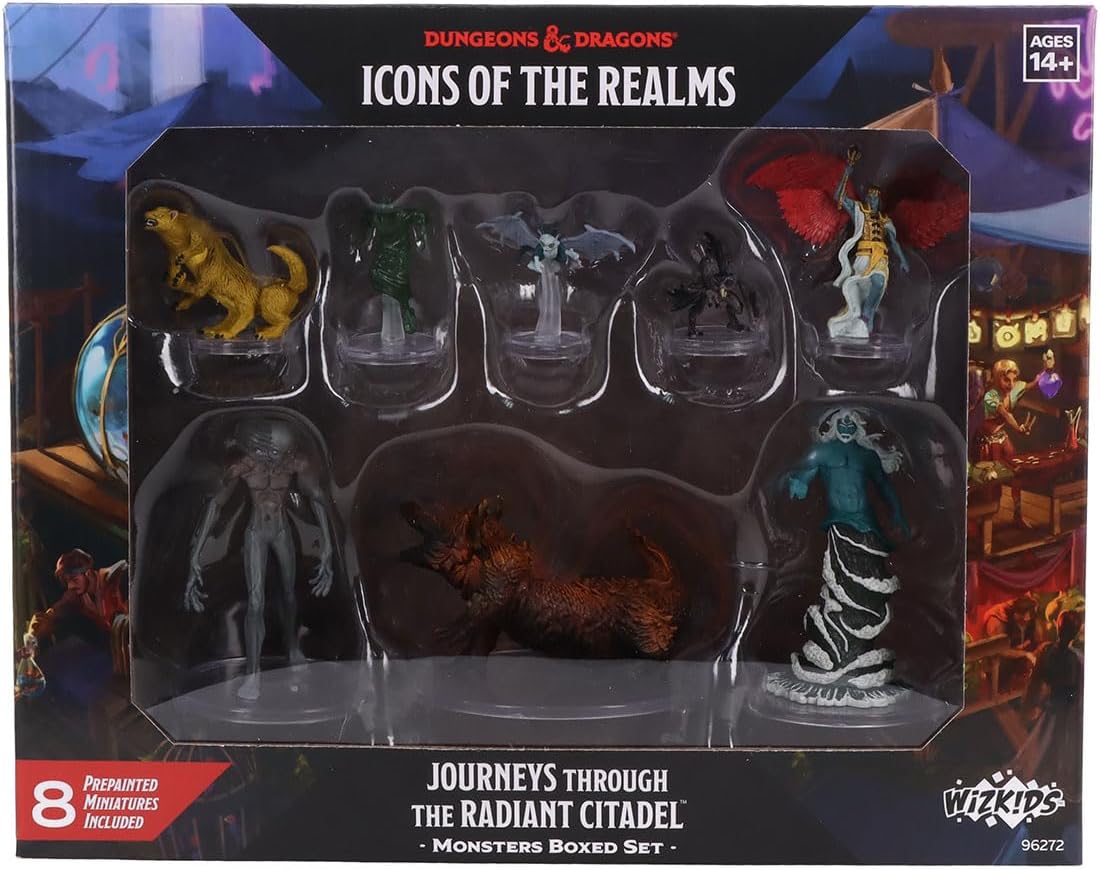 Wizkids D&D Icons of the Realms: Journeys through the Radiant Citadel Monsters Boxed Set (WIZ96272) 1