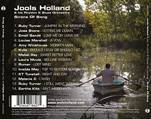 Jools Holland Sirens of Song - Collaborative Album CD (825646186075)