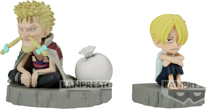 Banpresto One Piece Log Stories - Sanji & Zeff PVC Figure (BPR88900)