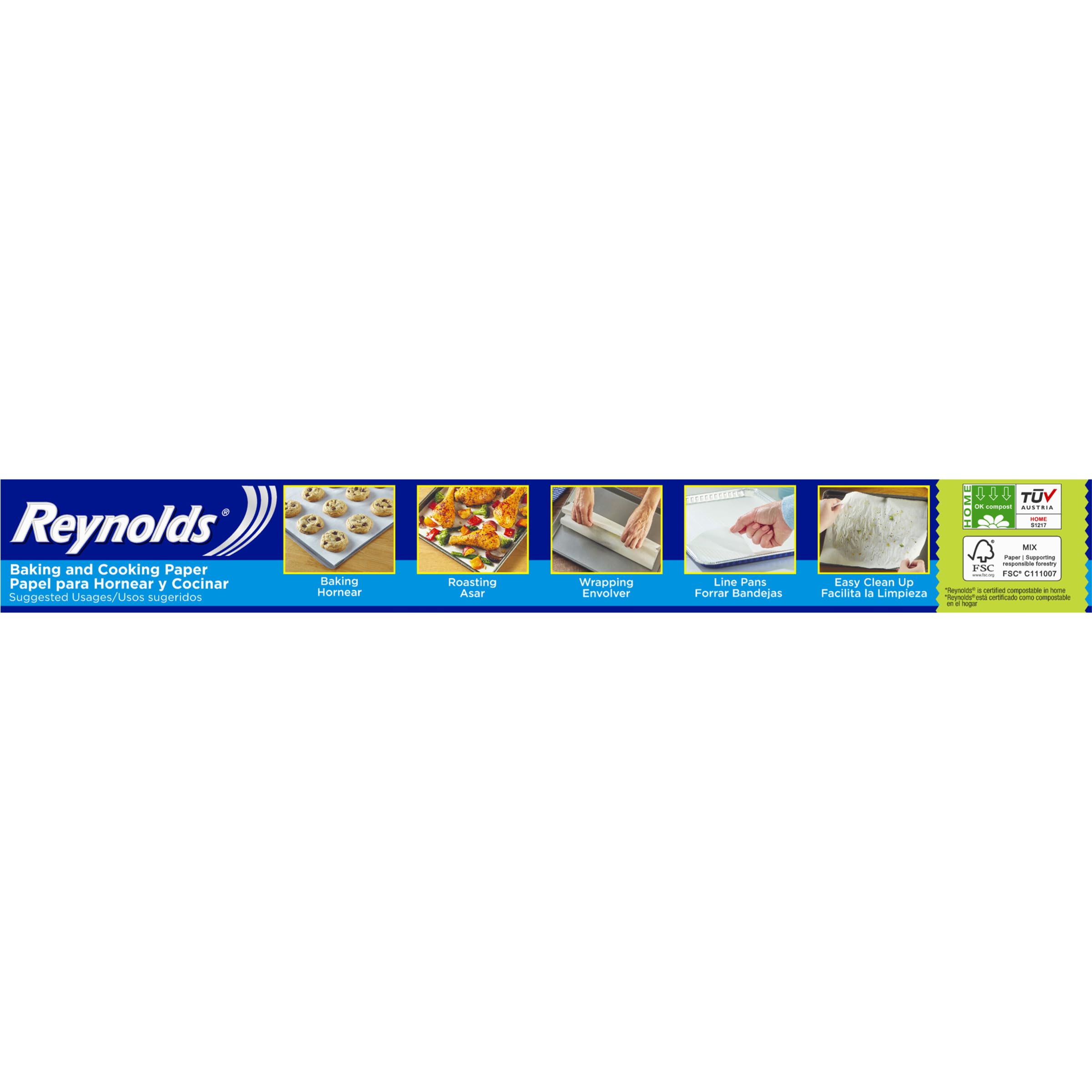 Reynolds Baking and Cooking Paper - Dual Sided Non-Stick | 300mm x 10m Roll 2