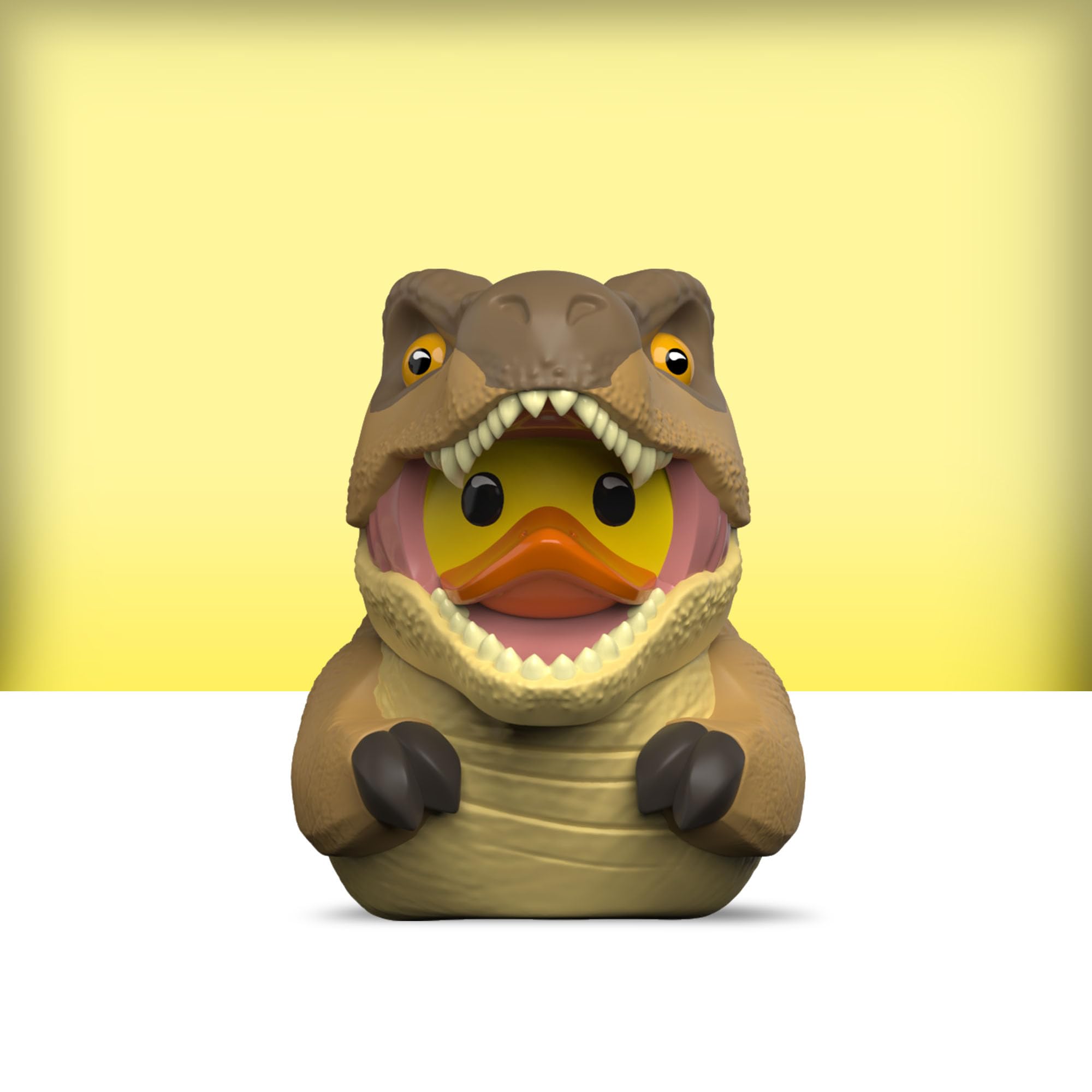 TUBBZ Mini: Jurassic World Rebirth - T-Rex Cosplaying Rubber Duck Vinyl Figure