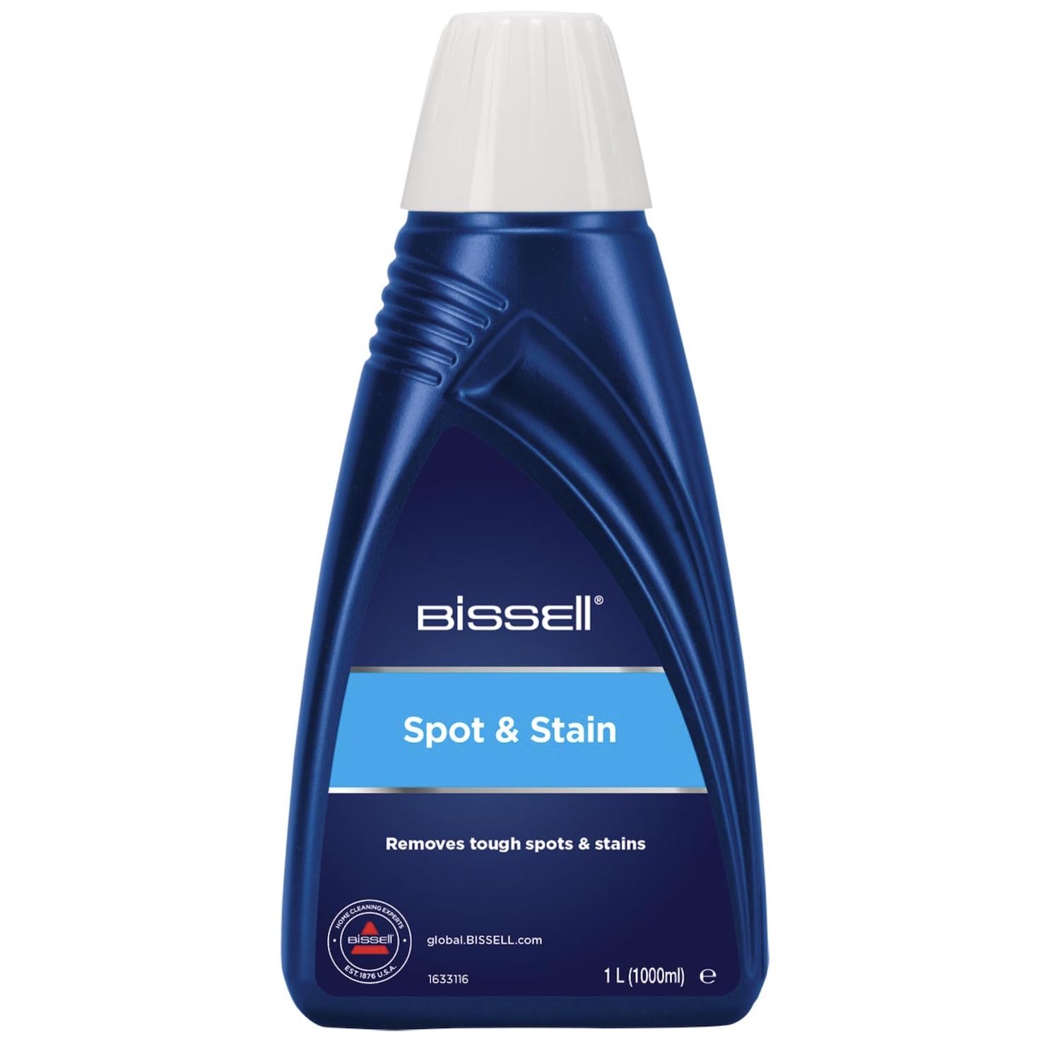 BISSELL Spot and Stain Formula Rug Cleaner - 1L Foam Bottle for Portable Cleaners | Fresh Scent