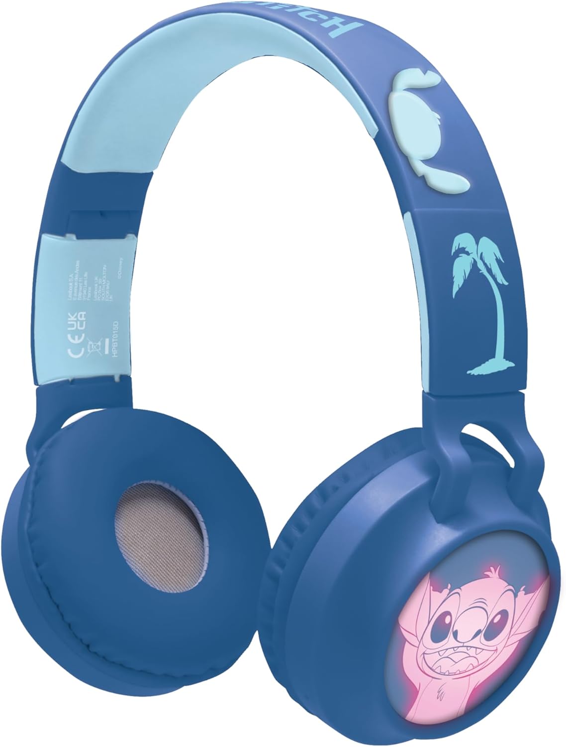 Lexibook Disney Stitch Wireless and Wired 2-in-1 Headset 1