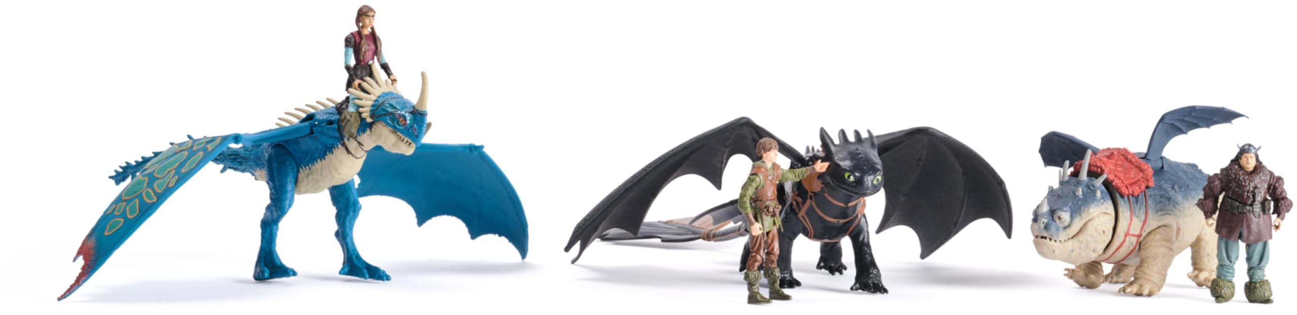 DreamWorks Dragons Deadly Nadder & Astrid Action Figure Set - 25 cm Dragon with 7.5 cm Viking Rider 2
