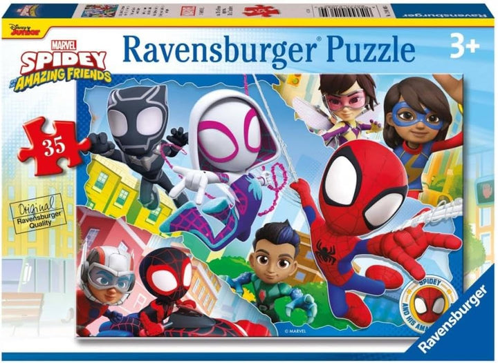 Ravensburger Marvel Spidey & His Amazing Friends 35-Piece Jigsaw Puzzle