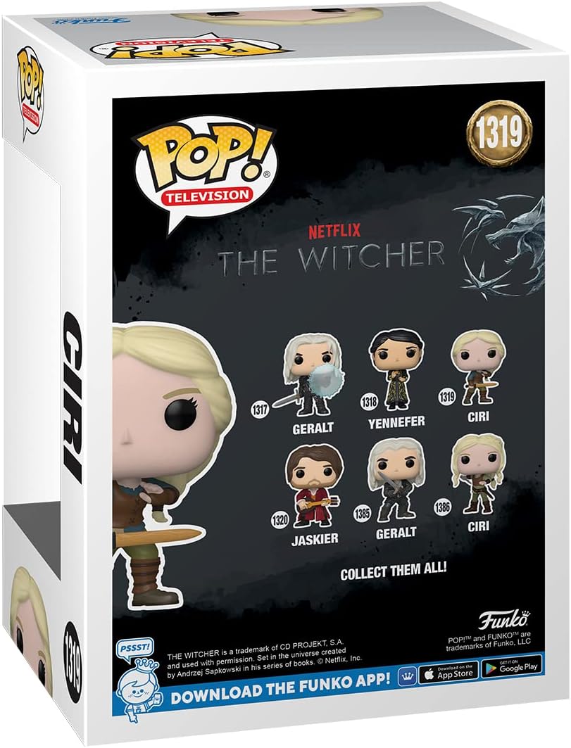 Funko POP! TV - Ciri With Sword Vinyl Figure (67423)